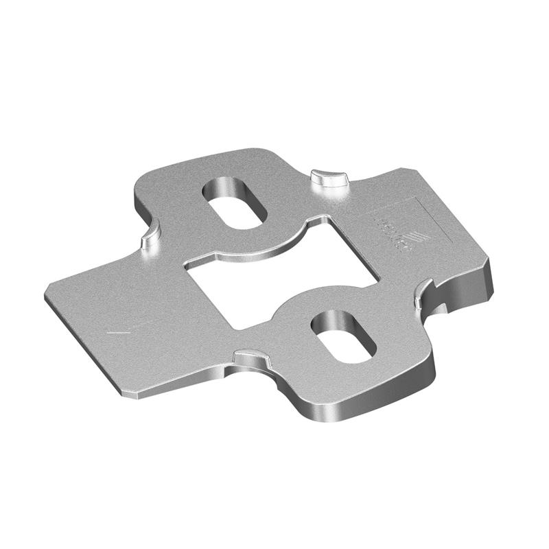 Adaptateur d'angle pour plaques de montage cruciformes, 5°