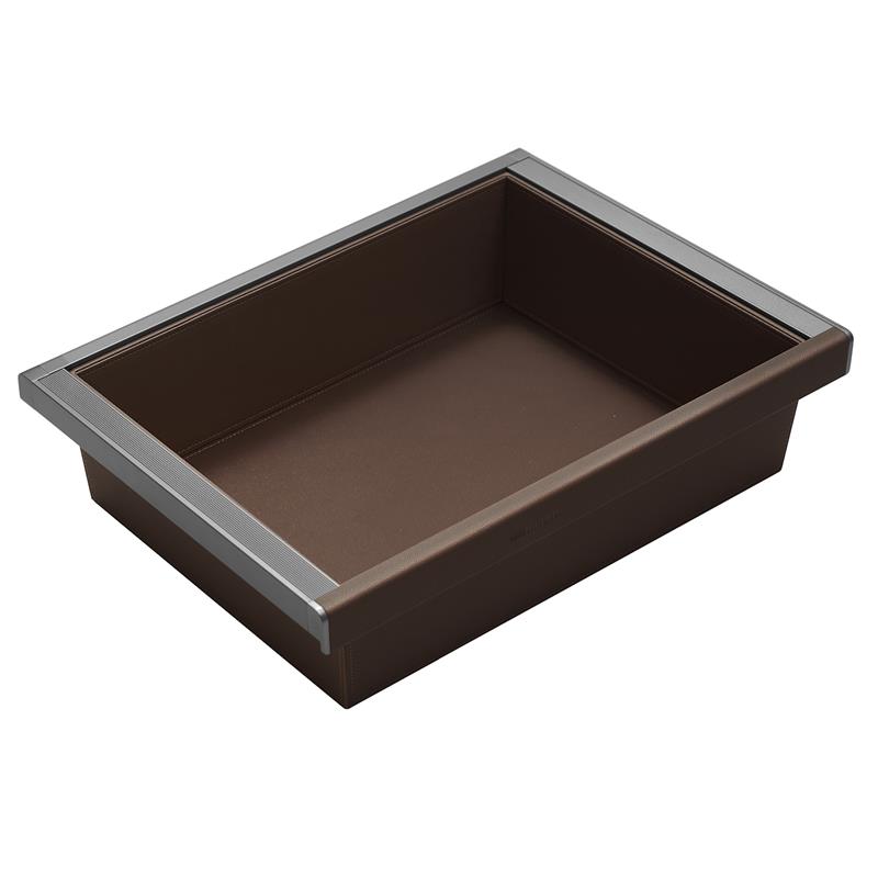 BV2.0 Brown shallow basket 24''