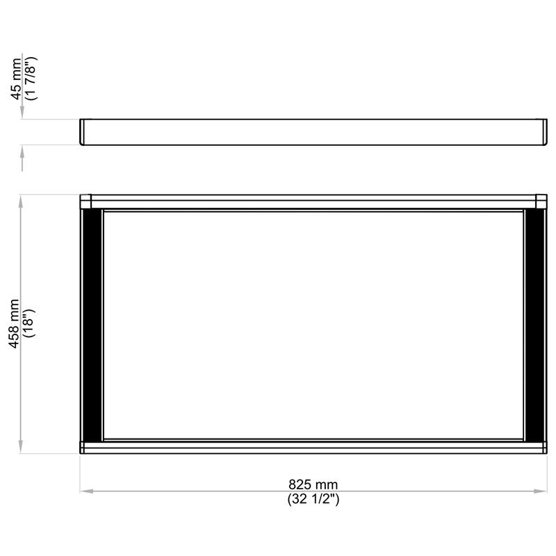 BV2.0 Brown multi storage box 36''