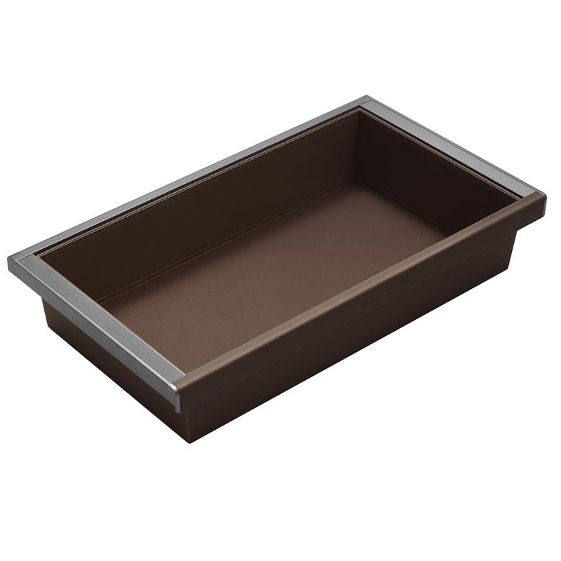 BV2.0 Brown shallow basket 36''