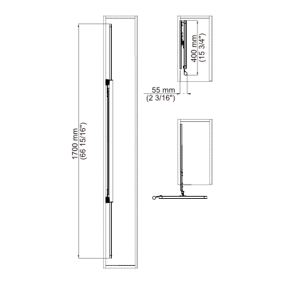 BV2.0 Brown Revolve mirror
