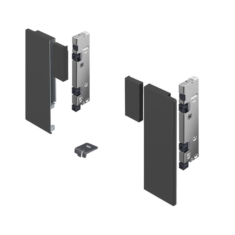 Attaches de façade tiroir intérieur demi-hauteur anthracite AvanTech You H187 Inlay