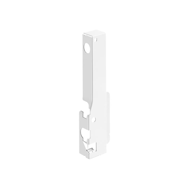 InnoTech Atira inset drawer front fixing bracket H144 white, right