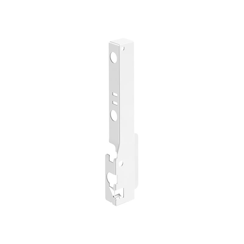 InnoTech Atira inset drawer front fixing bracket H176 white, right