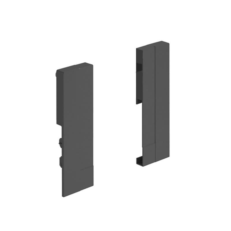 InnoTech Atira inset drawer front fixing bracket H144, anthracite