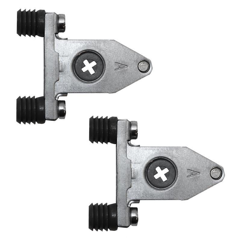 Attaches de façade tiroir R13 EVO H90 / H128 à goujons diam. 10mm