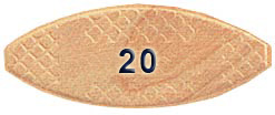 Wooden biscuits #20