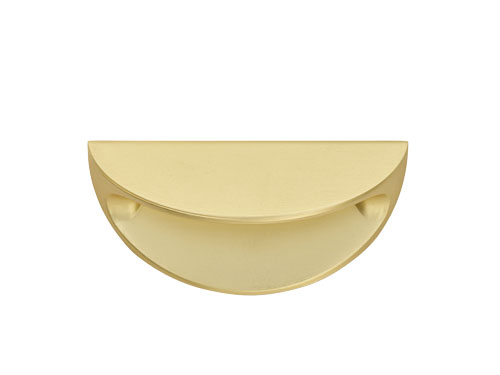 Knob EMOJI 4154 brushed brass 64 mm