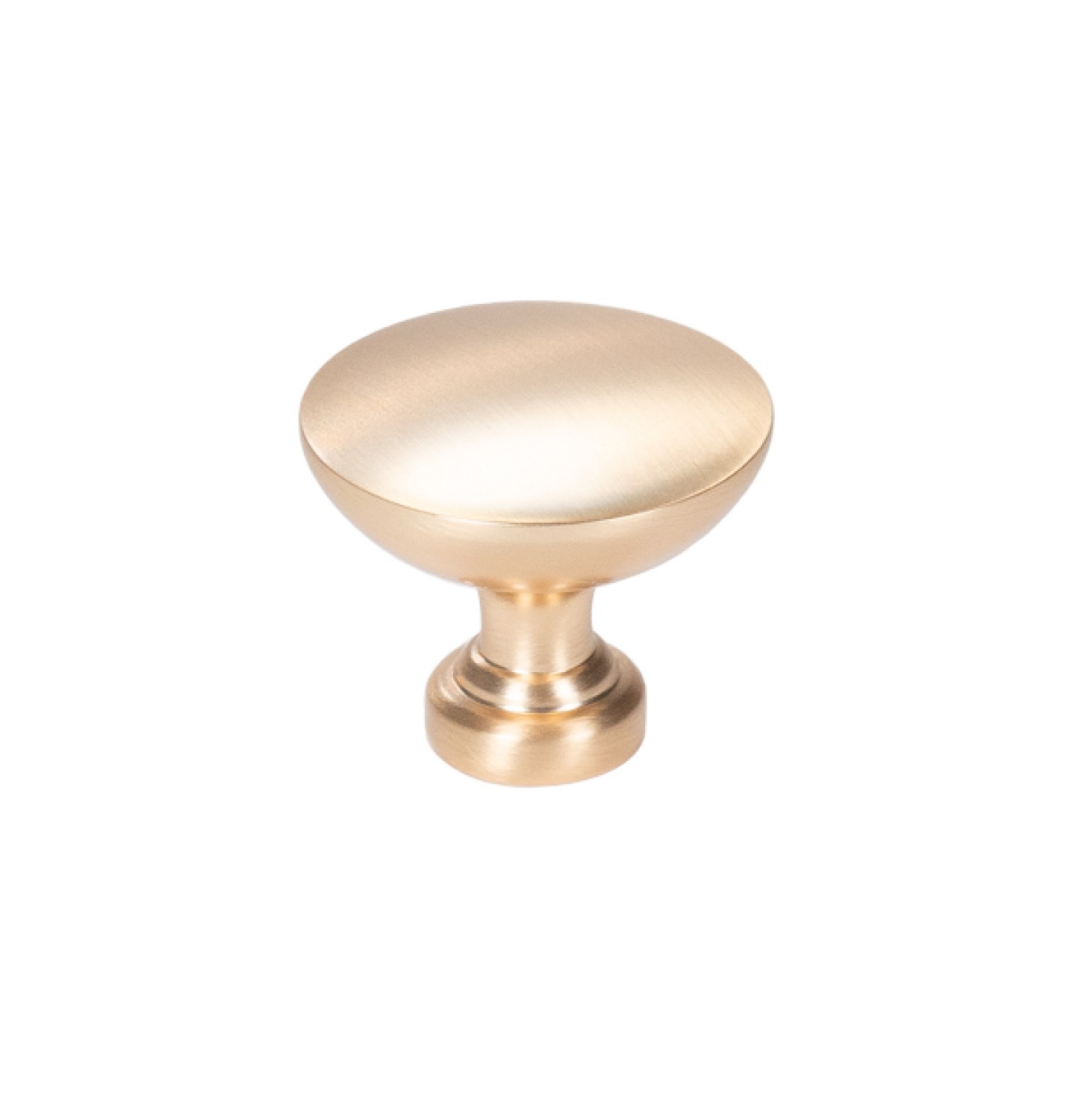 Knob R1890 brushed brass