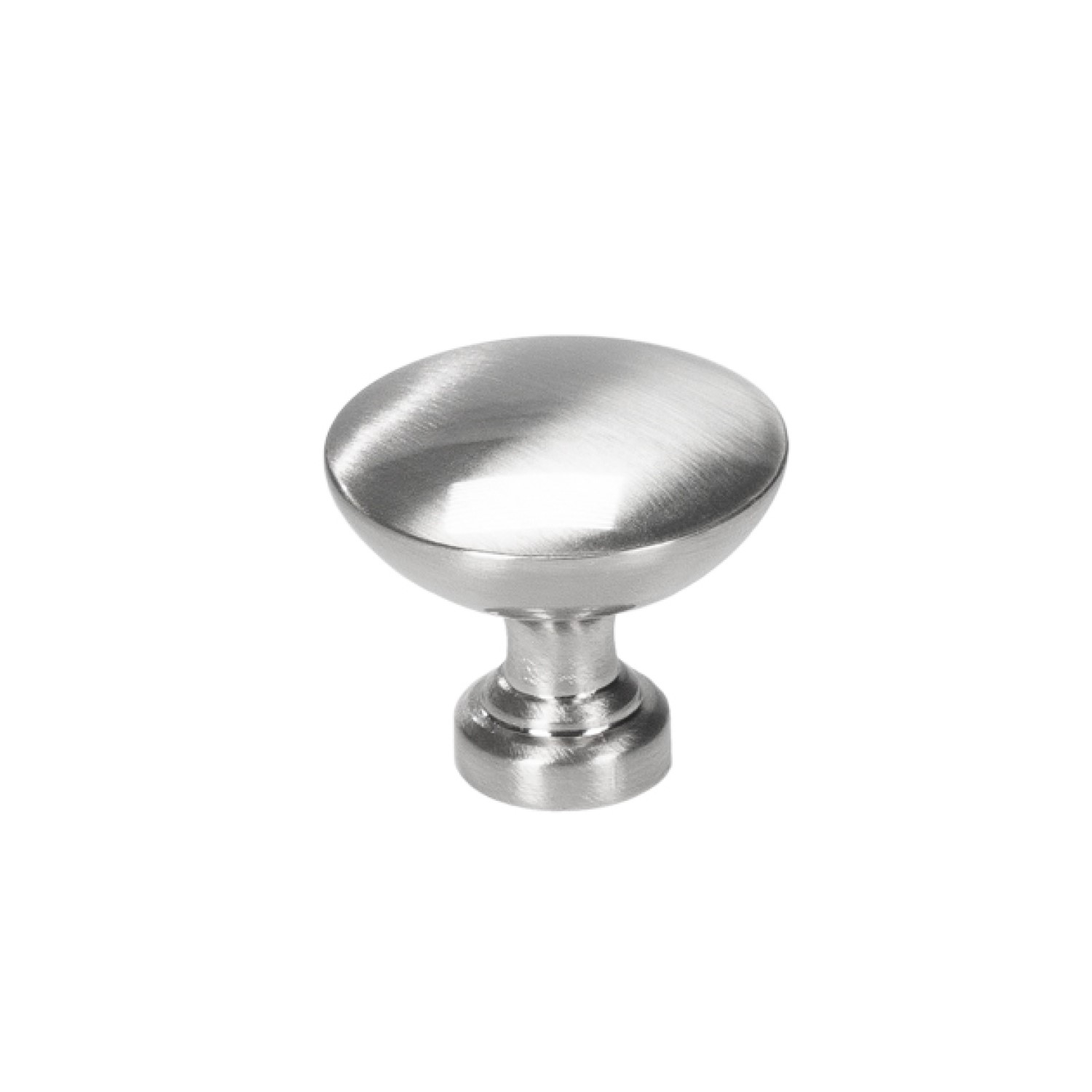 Knob R1890 brushed nickel