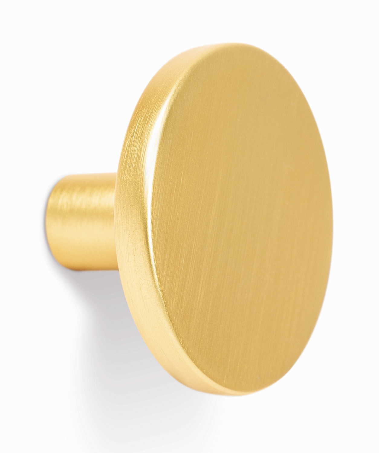 Knob COMO V0168 brushed gold 26 mm