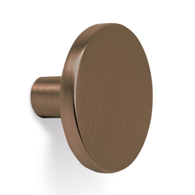 Bouton COMO V0168 bronze brossé 26 mm