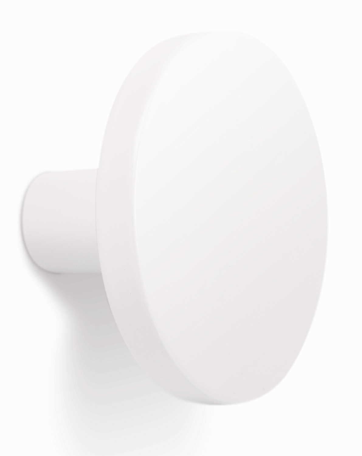 Knob COMO V0168 matte white 26 mm