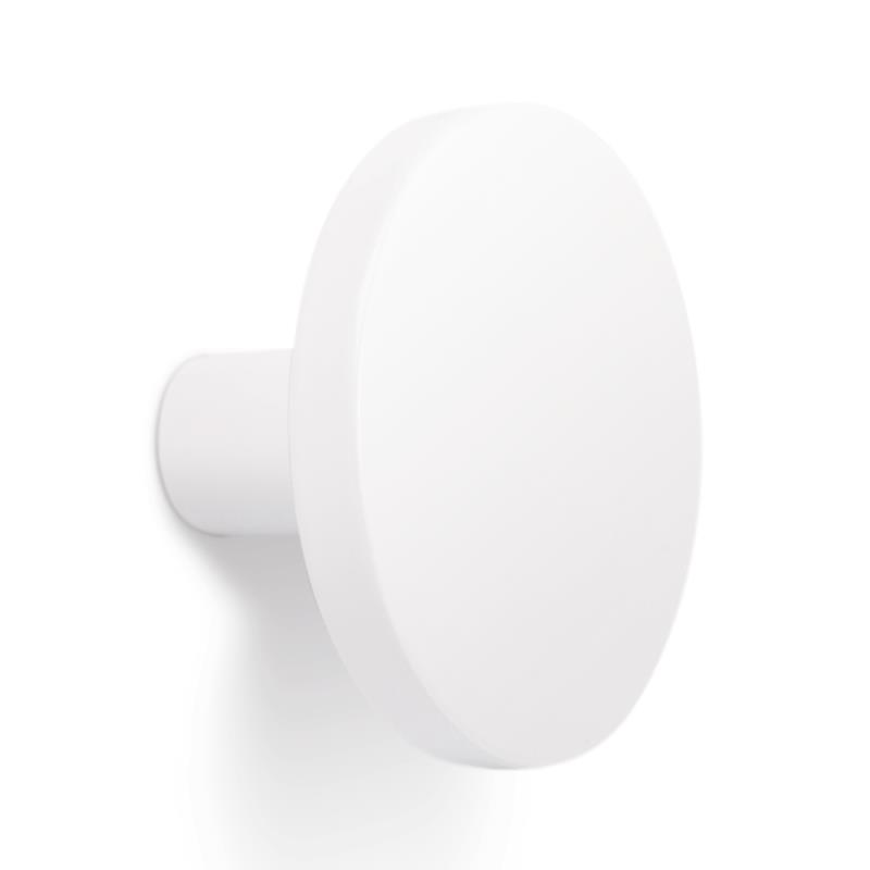 Bouton COMO V0168 blanc mat 26 mm