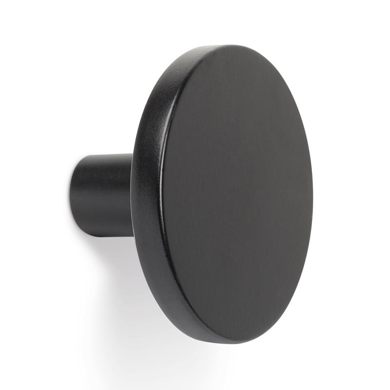Bouton COMO V0168 noir mat 26 mm