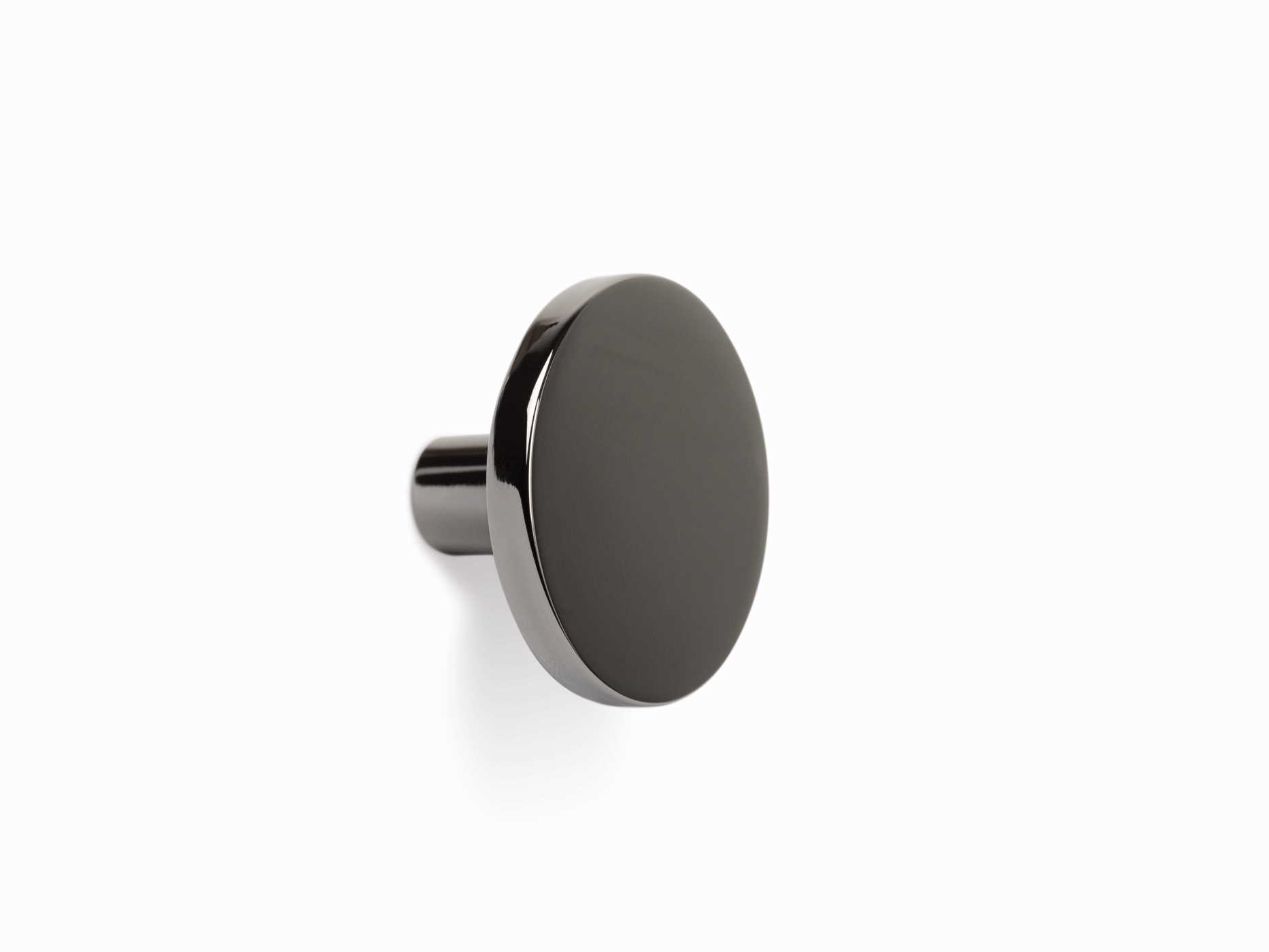 Knob COMO BIG V0168 polished black 41 mm