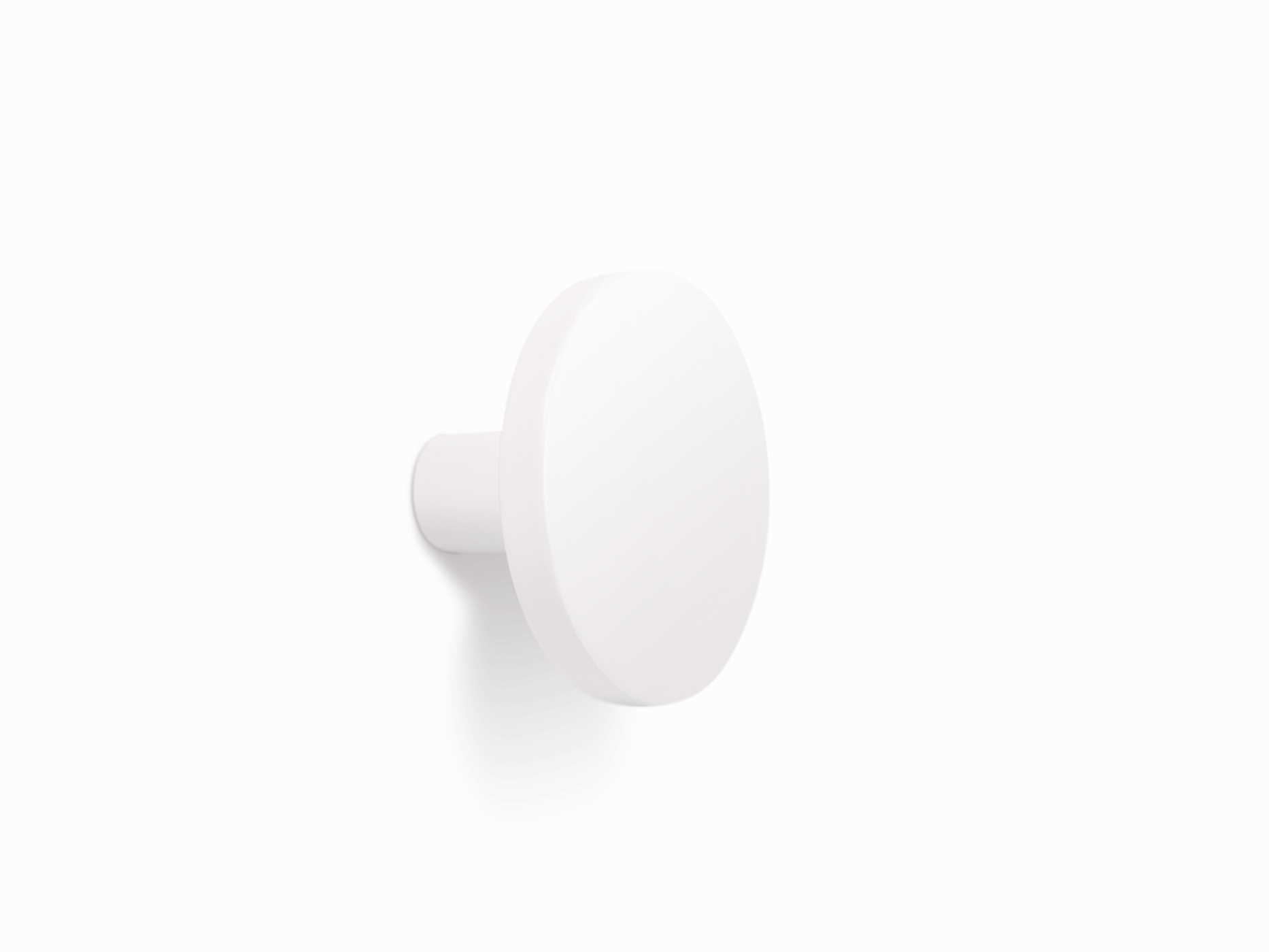 Bouton COMO BIG V0168 blanc mat 41 mm