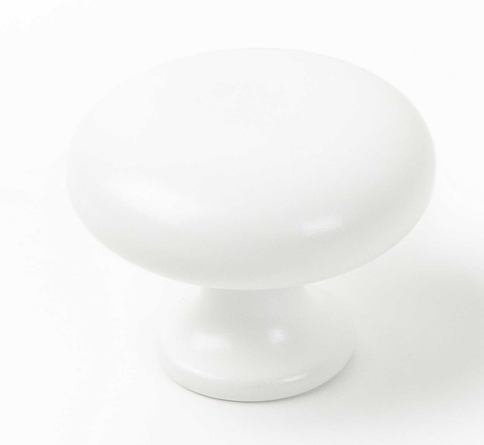 Knob DUKE V0393 matte white 31 mm