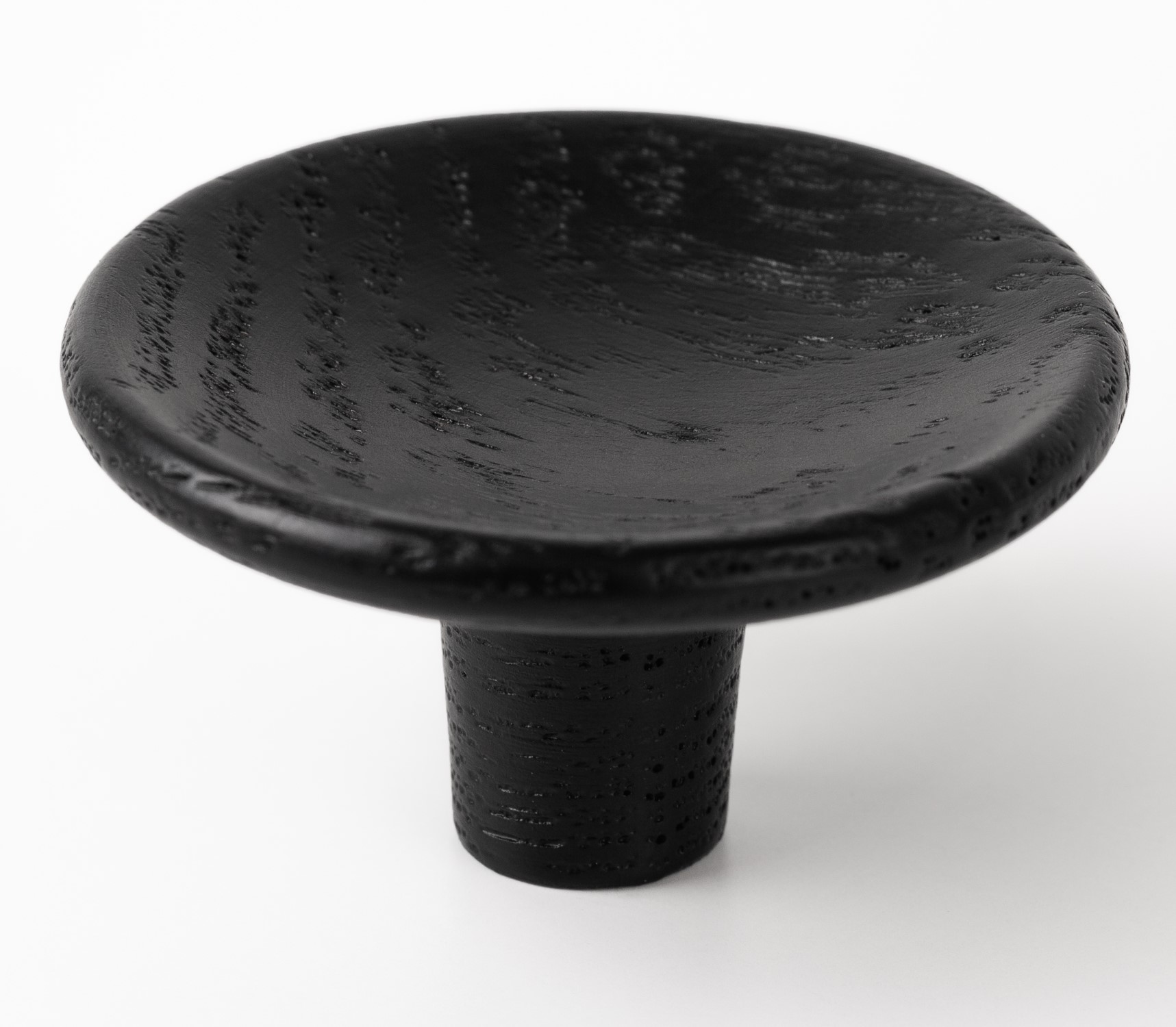 Knob DISC D50 matte black laquered 50 mm