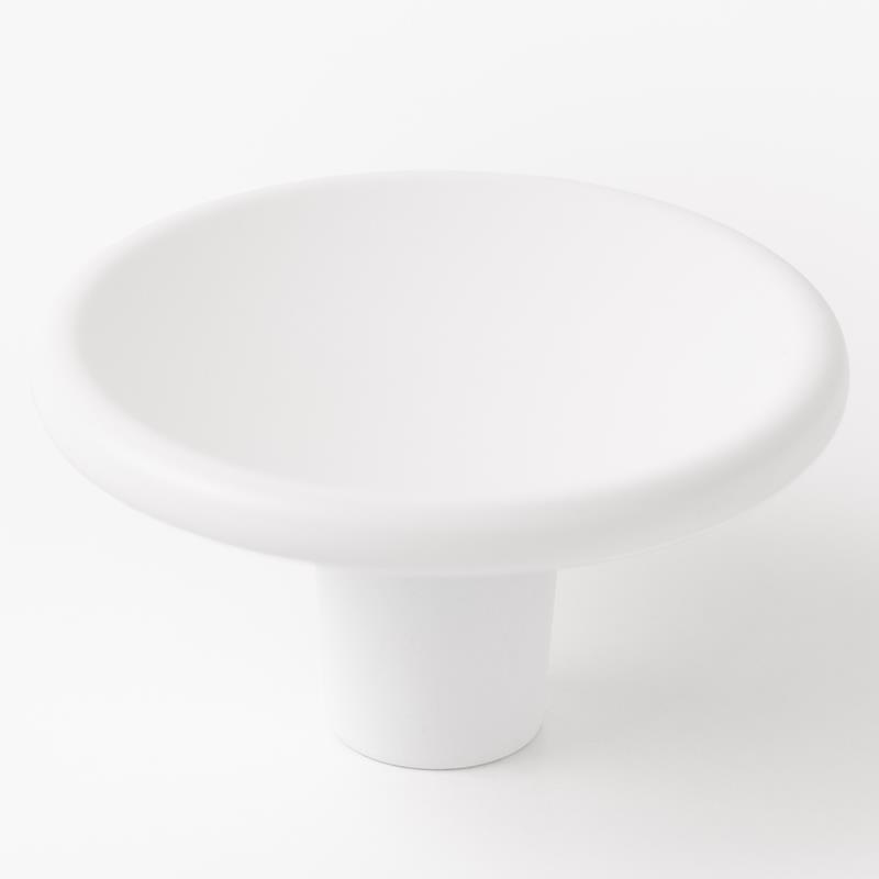 Image Bouton DISC V0530 blanc mat 38 mm