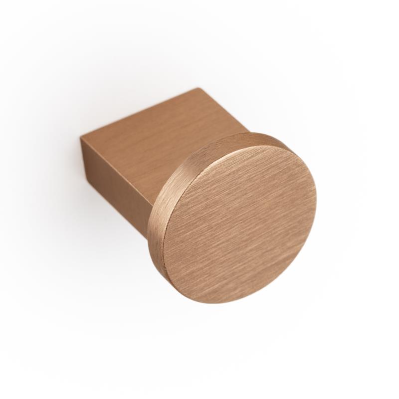 Bouton NEXX V0578 laiton cava brossé 25 mm