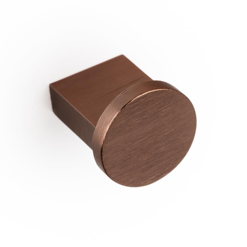 Bouton NEXX V0578 bronze brossé 25 mm