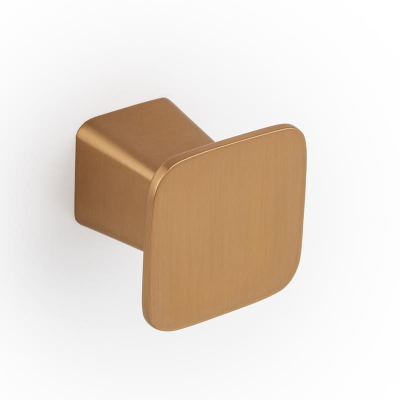 Knob PRISM V0638 brushed brass cava