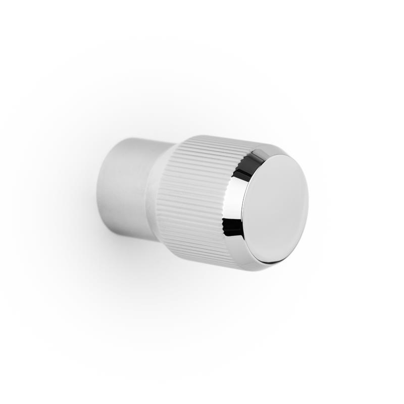 Image Bouton BROOKLYN V0676 nickel poli 20 mm