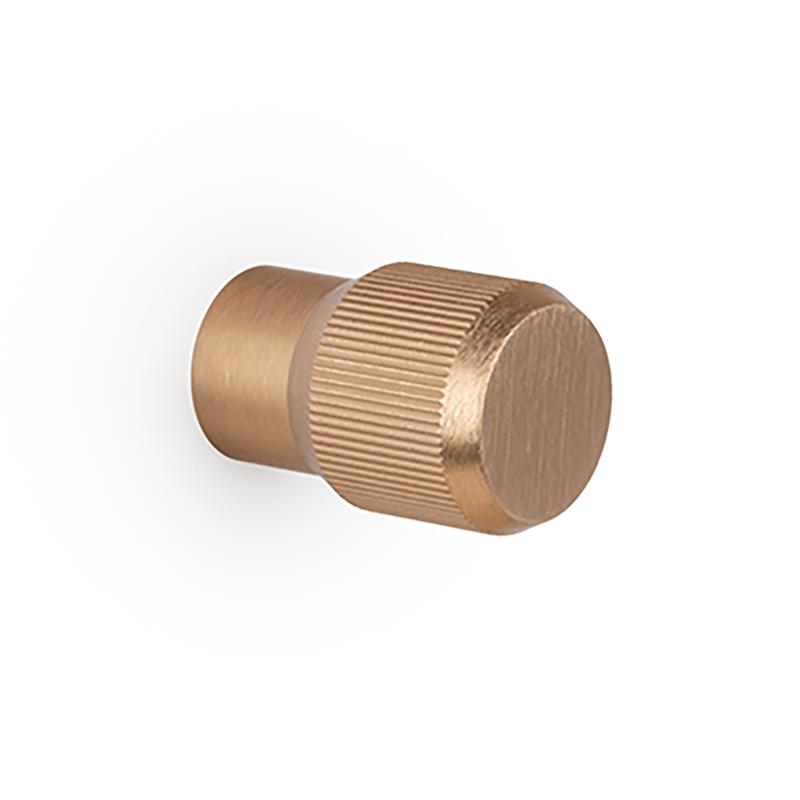 Image Bouton BROOKLYN V0676 laiton cava brossé 20 mm