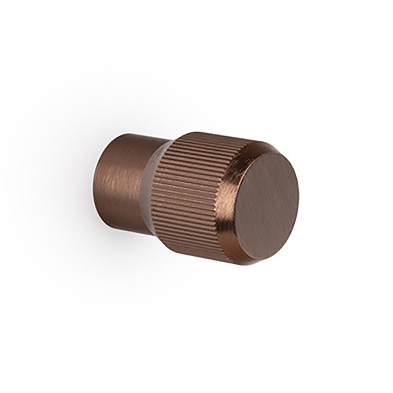Image Bouton BROOKLYN V0676 bronze brossé 20 mm