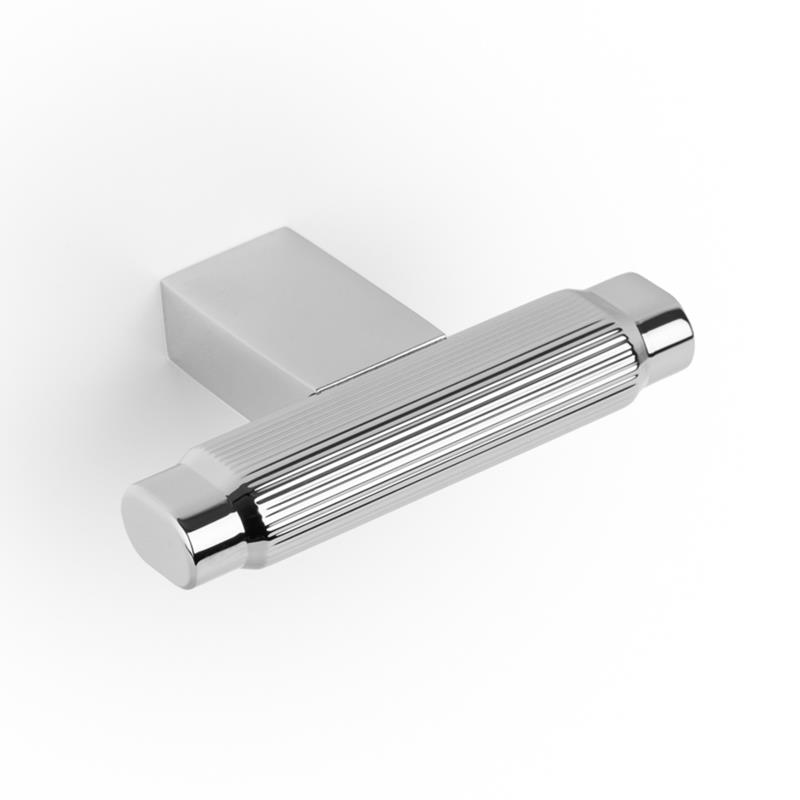 Image Bouton BROOKLYN V0676 nickel poli 55 mm