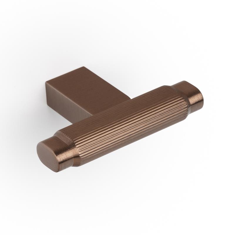 Image Bouton BROOKLYN V0676 bronze brossé 55 mm
