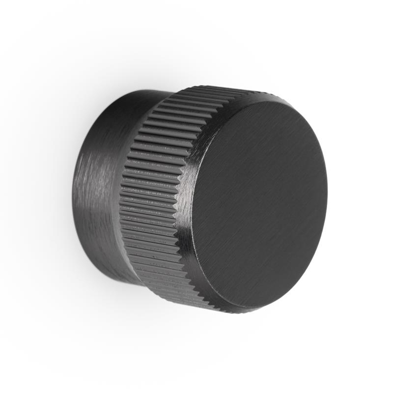 Knob BROOKLYN BIG V0677 titanium black 40 mm