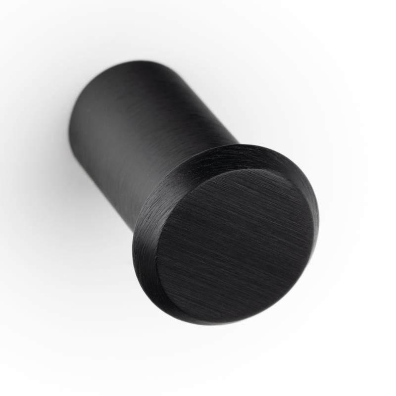 Image Bouton FASE V0712 noir brossé 23 mm