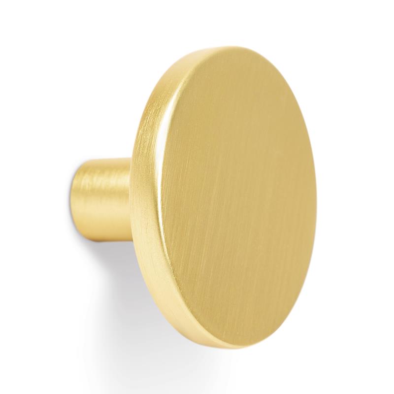 Bouton COMO V0168 or brossé 26 mm