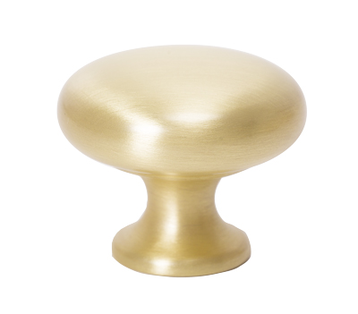 Knob V393 brushed brass