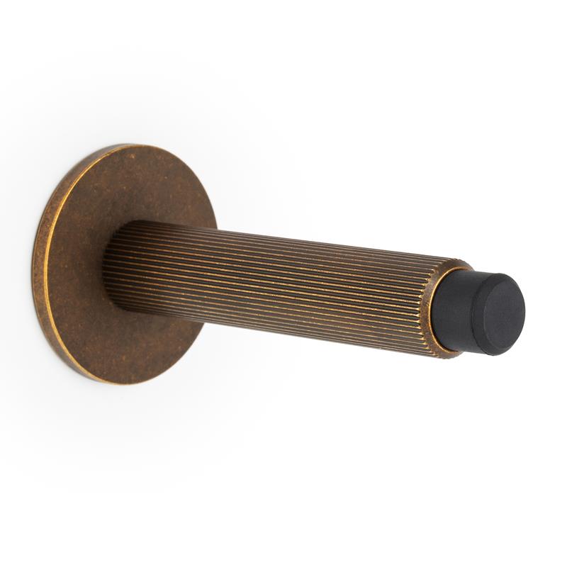 Door stopper ARPA wall V8013 rustic brass 50 mm