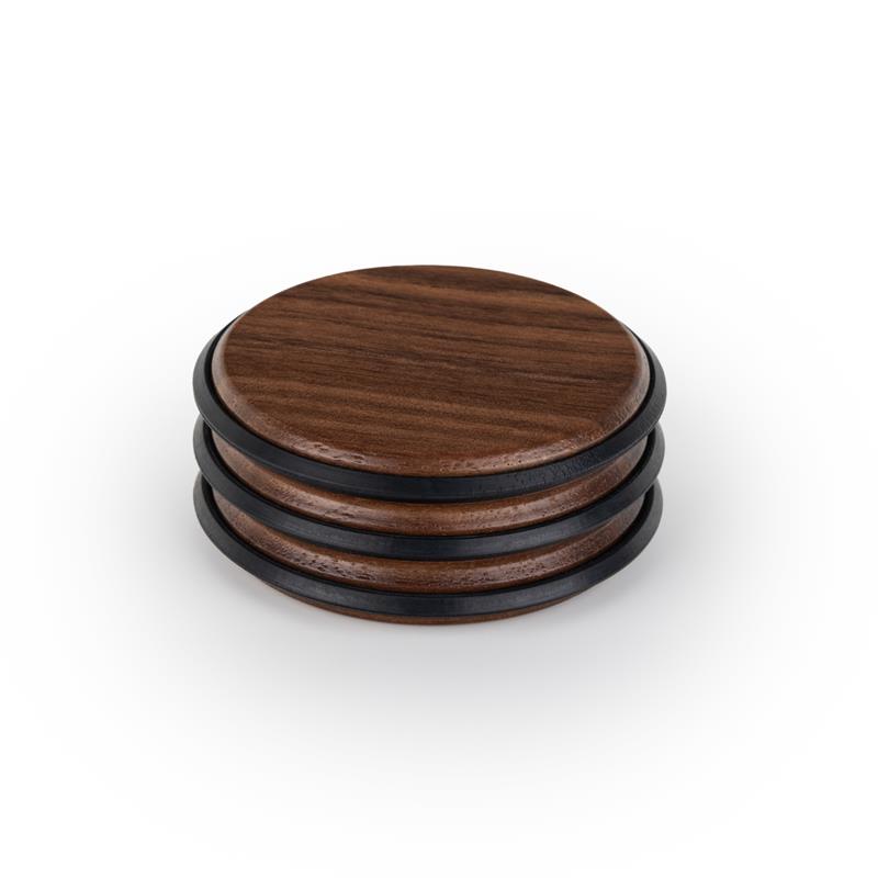Butée de porte PULSE V0814 noyer 66 mm