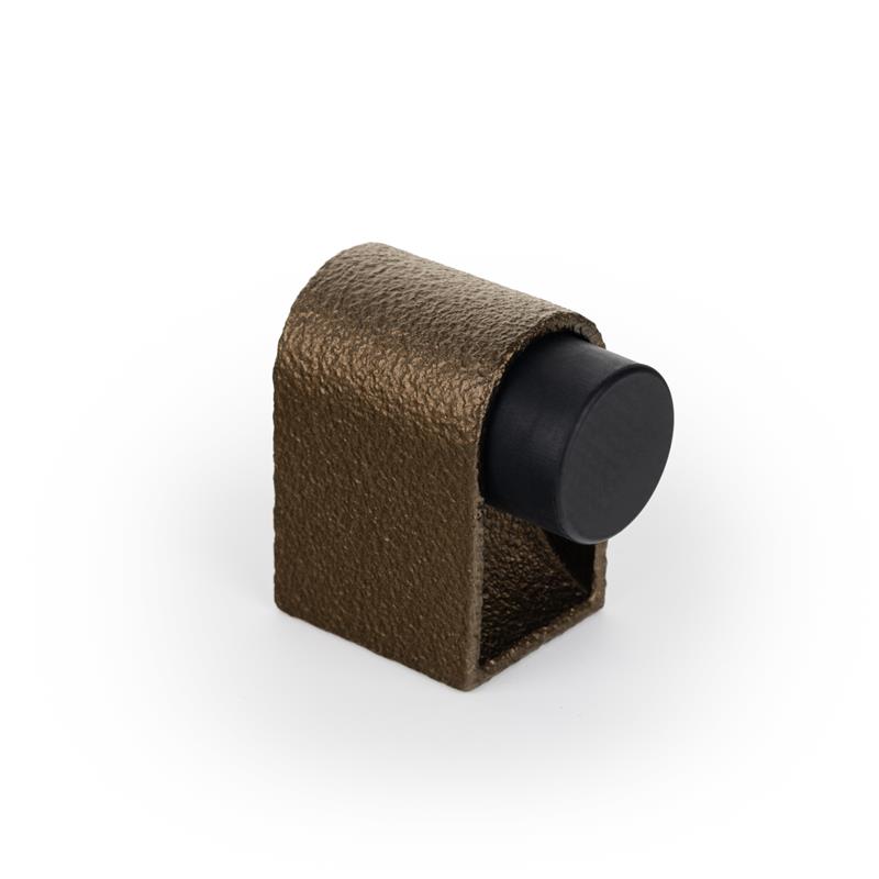 Butée de porte CASEY V8016 brun métallique texturé 47 mm