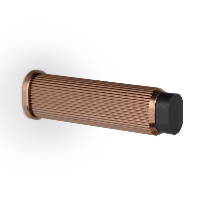 Butée de porte BROOKLYN WALL V8022 bronze brossé 103 mm