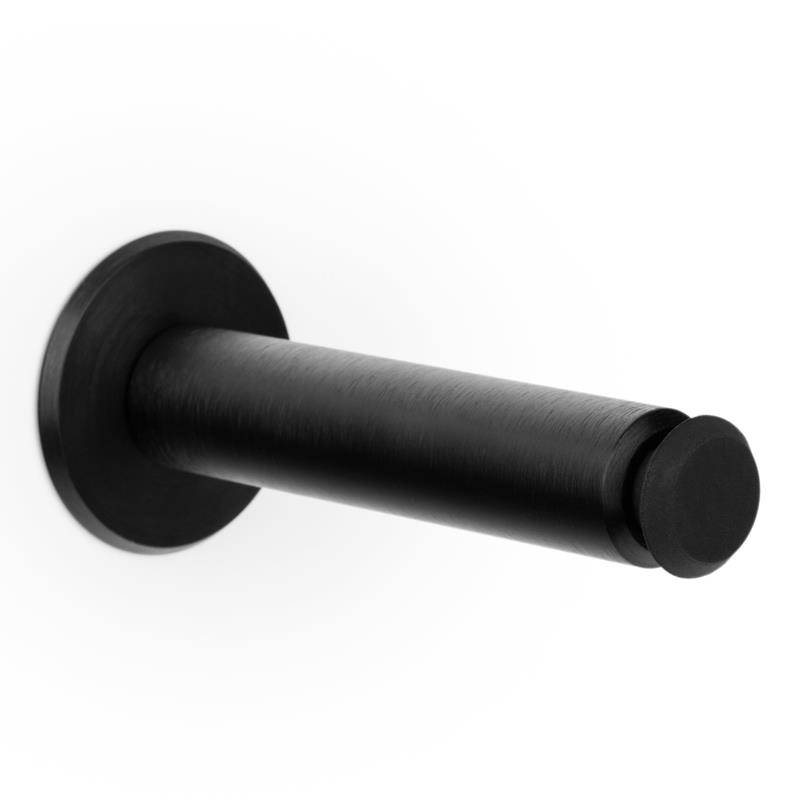 Butée de porte FASE WALL V8023 noir brossé 101 mm