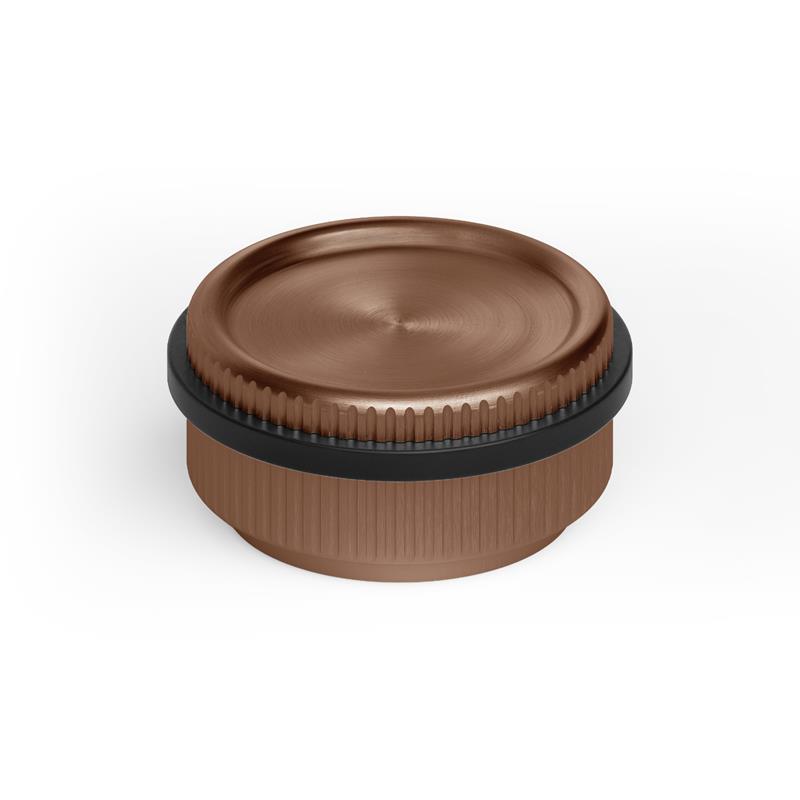 Door stopper BOTO V8024 brushed bronze 60 mm