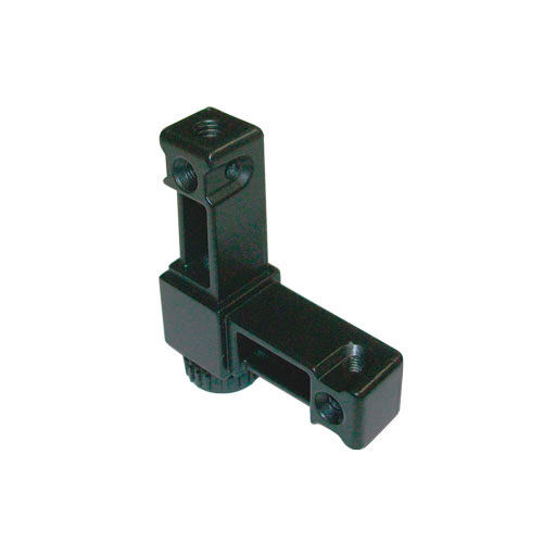 Float 2 way corner joint with leveller matte black