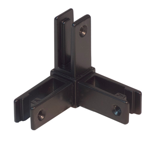 Image Float 3 way corner joint type A matte black