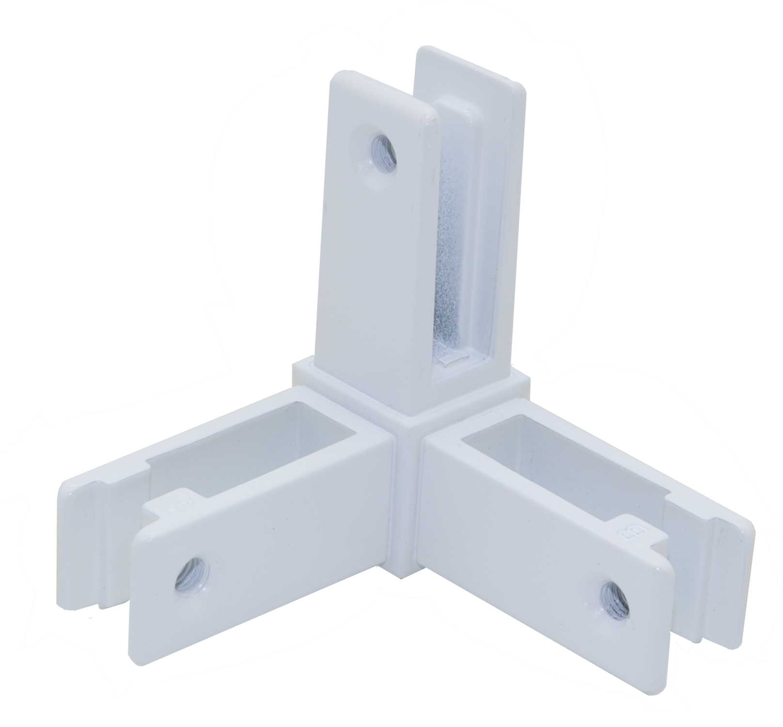 Float 3 way corner joint type B white