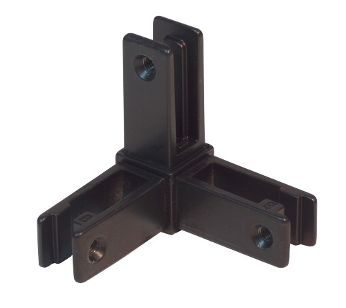 Image Float 3 way corner joint type B matte black