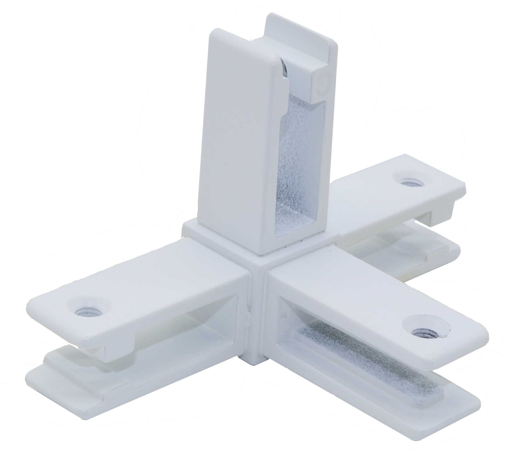 Float 4 way corner joint type C white