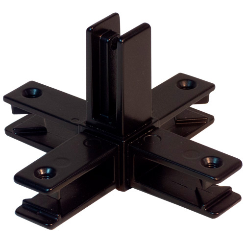 Float 5 way corner joint type  matte black