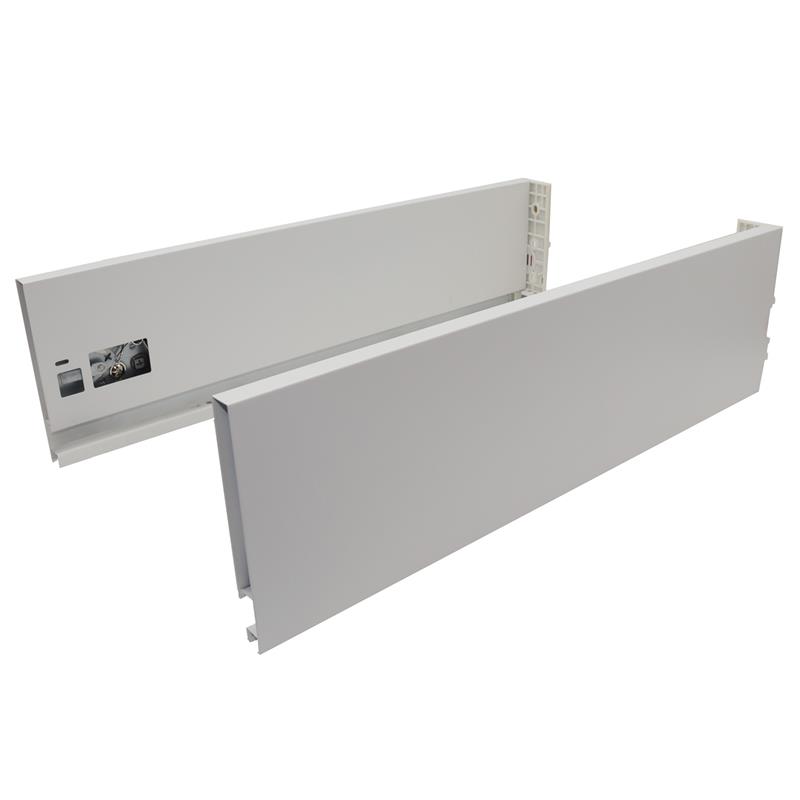 Image Côté de tiroir R13 EVO H128 L450 blanc