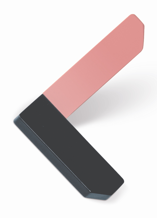 Hook CORNER anthracite/pink